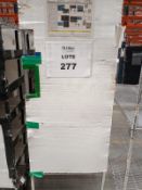 Lote de (50) estantes moviles