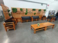 Lot of (123) pcs of training room furniture