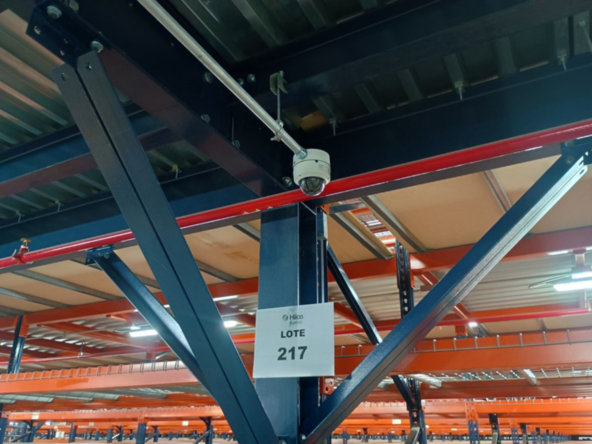 Mezzanine CCVT System , Year: 2021, Consisting of: Hikvision dome video ...