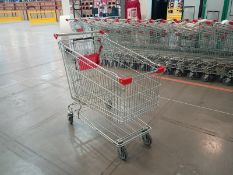 Lot of (14) self-service carts