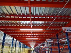 Lot of mezzanine luminaires