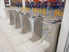 Lot of (10) pcs bi-directional turnstile