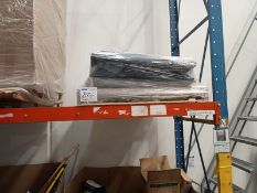 Lot of (18) pcs of pallets with accessories, spare parts and consumables