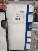 Lote de (50) estantes moviles