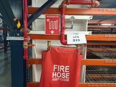 Fire protection system for mezzanine