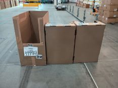 Lot of approximately (21,000) pcs of cardboard containers