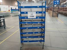 Lot of (20) movable shelves