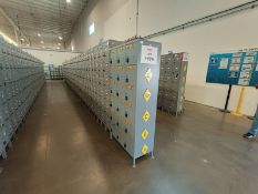 Lot of (15) lockers