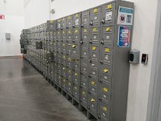 Lot (28) pcs of lockers