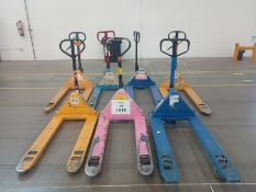Lot of (7) Pallet Jack
