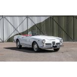 1963 Alfa Romeo 2600 Spider by Touring Rare factory-approved for right hand drive conversion by Rudd