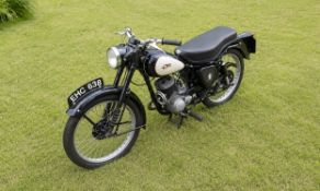 1957 BSA Bantam Major D3 Offered Without Reserve