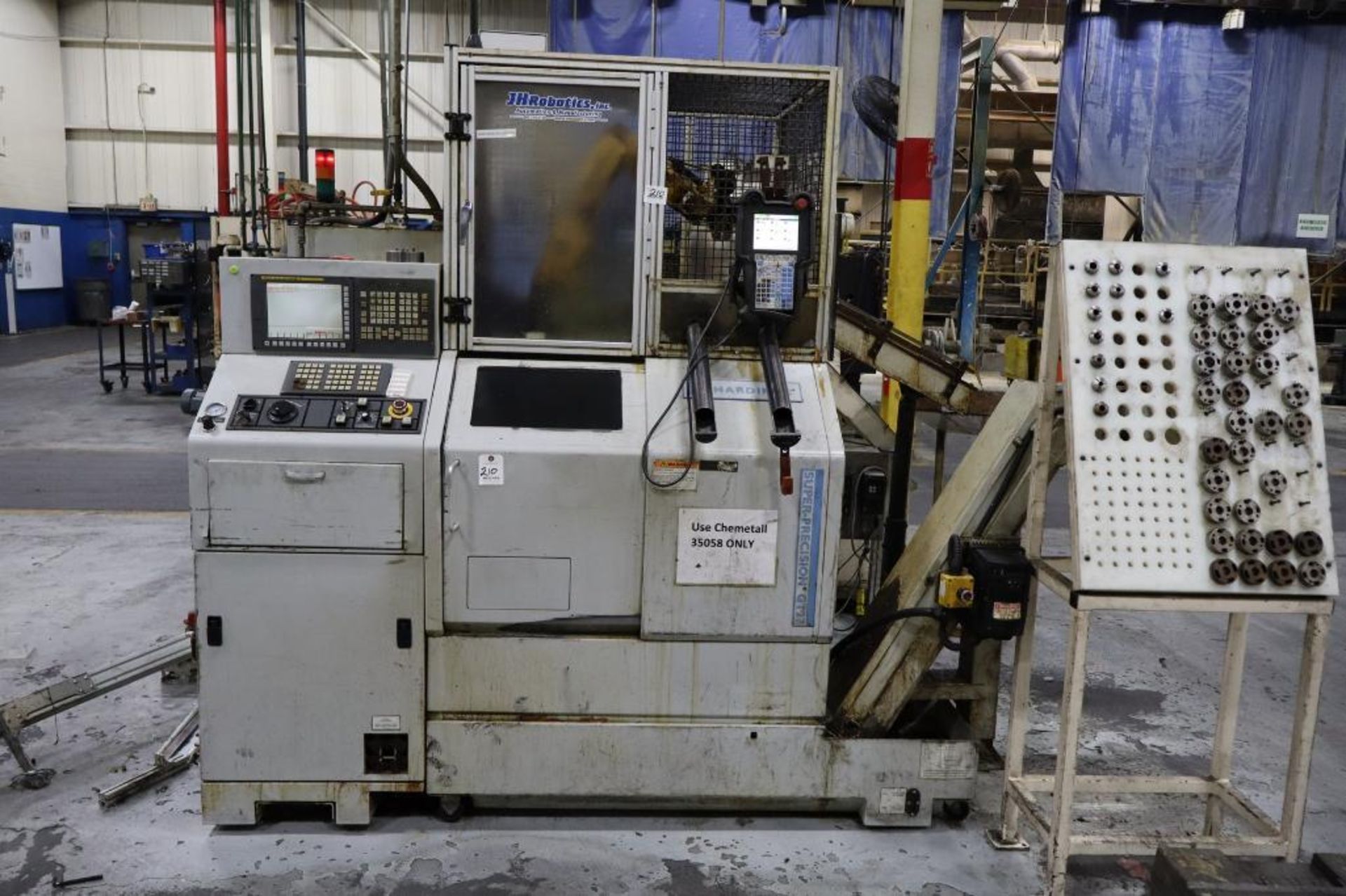 Hardinge GT-27 CNC Lathe with Fanuc Robot S/N GG-148