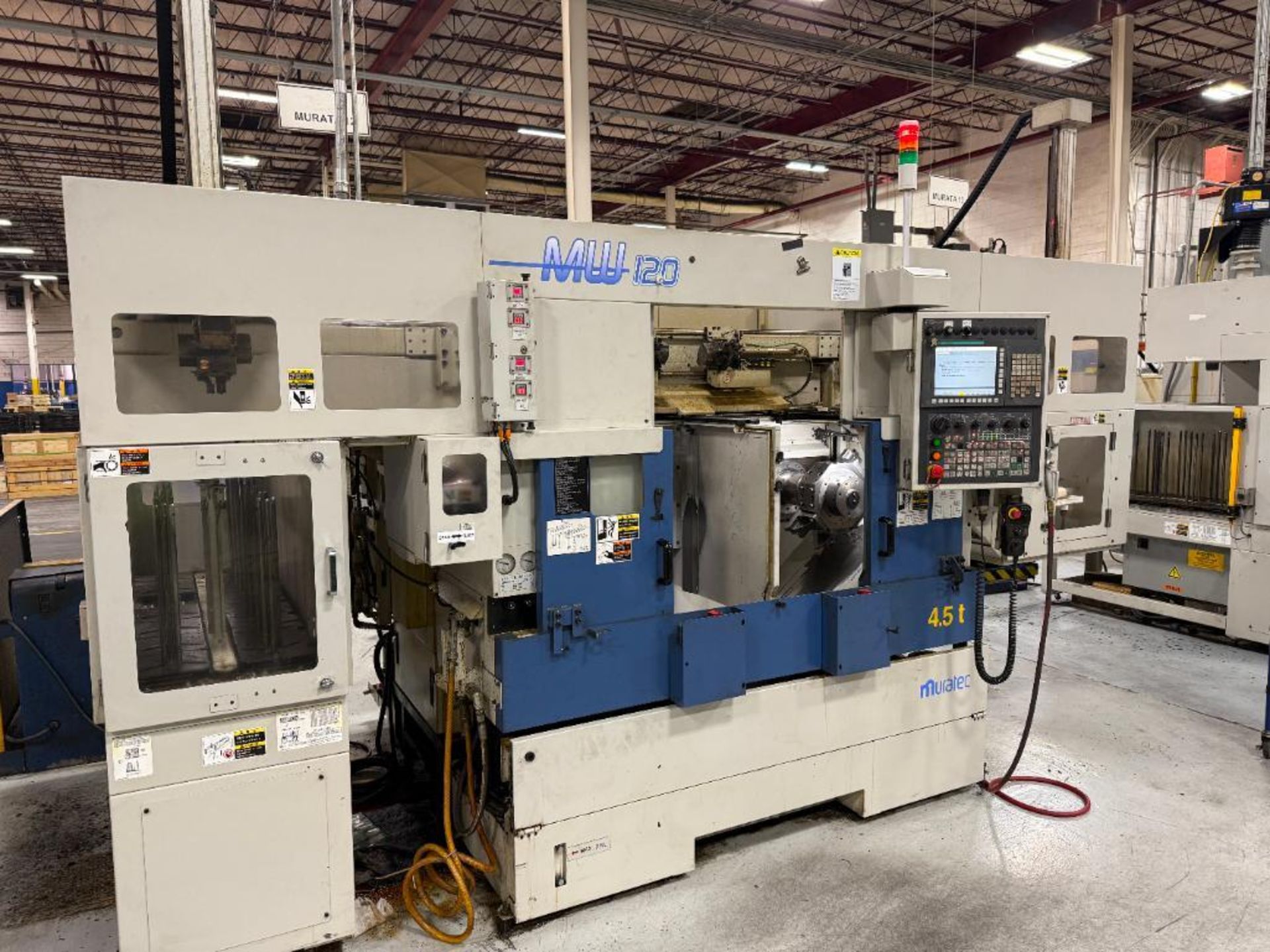 2018 Muratec MW120 Twin Spindle CNC Lathe, S/N 17KX402940001 - Image 2 of 25