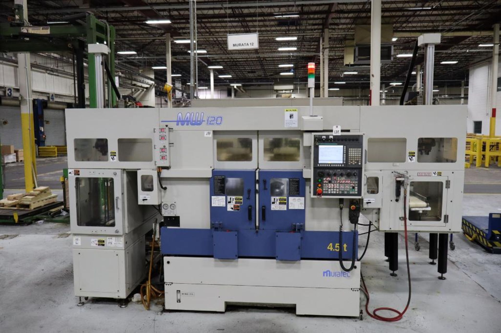 2018 Muratec MW120 Twin Spindle CNC Lathe, S/N 17KX402940001