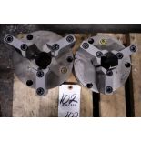 (2) Bison 3-Jaw 6" Chucks
