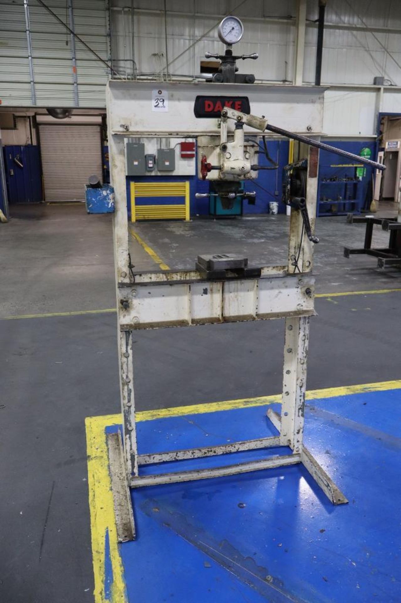 Dake 50H Manual Hydraulic 50-Ton Capacity H-Frame Press