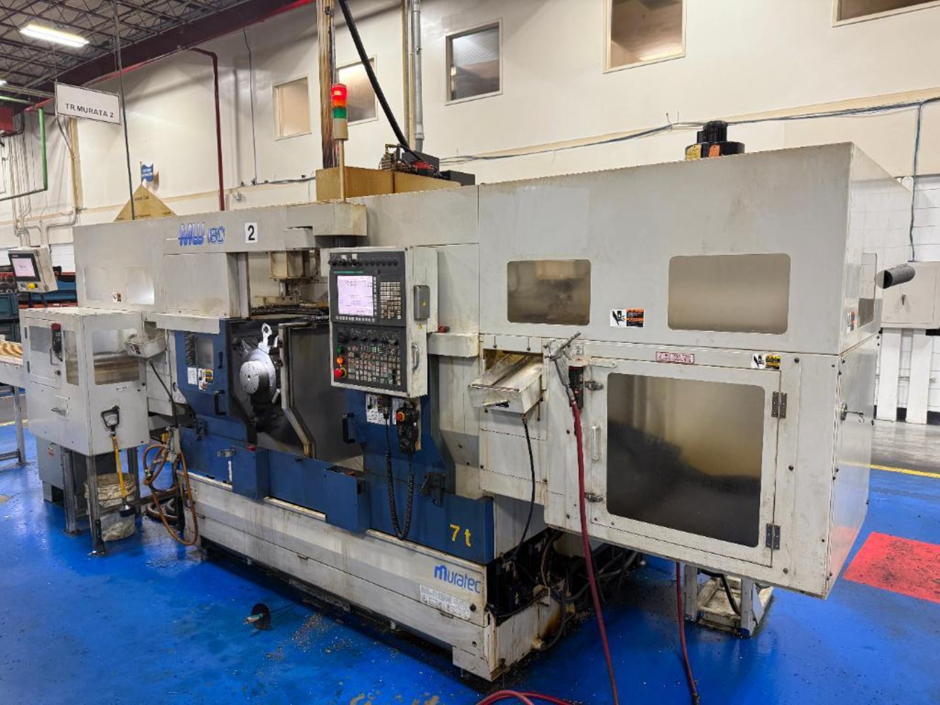 2019 Muratec MW 180 Twin Spindle CNC Lathe, S/N 18KX402230001 - Image 2 of 25