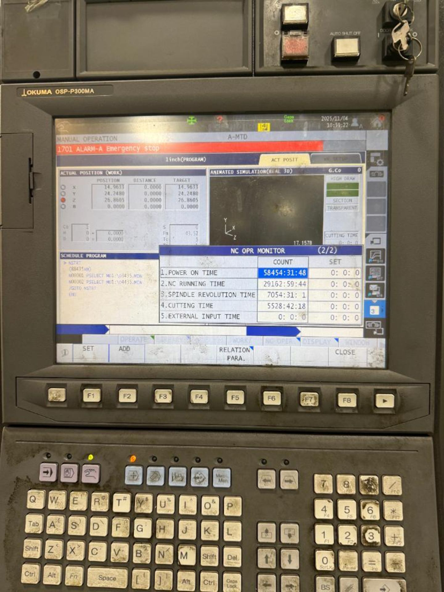 2017 Okuma MB-5000H Horizontal CNC Machining Center, S/N 207916 - Image 30 of 30