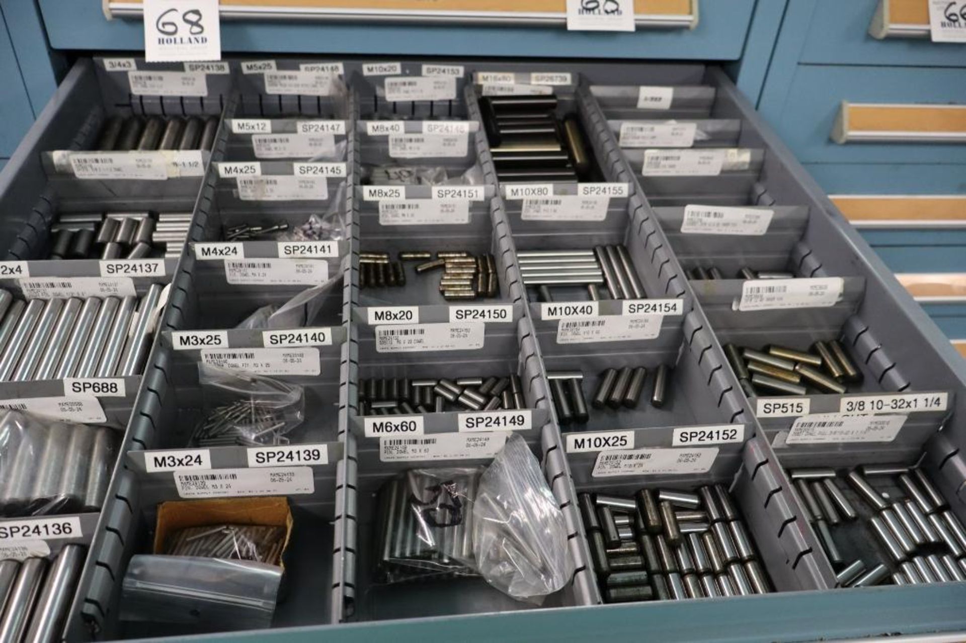 Contents of Cabinet to Include Assorted Fastner Hardware