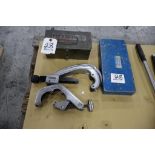 Rigid Tubing Benders with Flaring Tool with Imperial Eastman Flaring Set