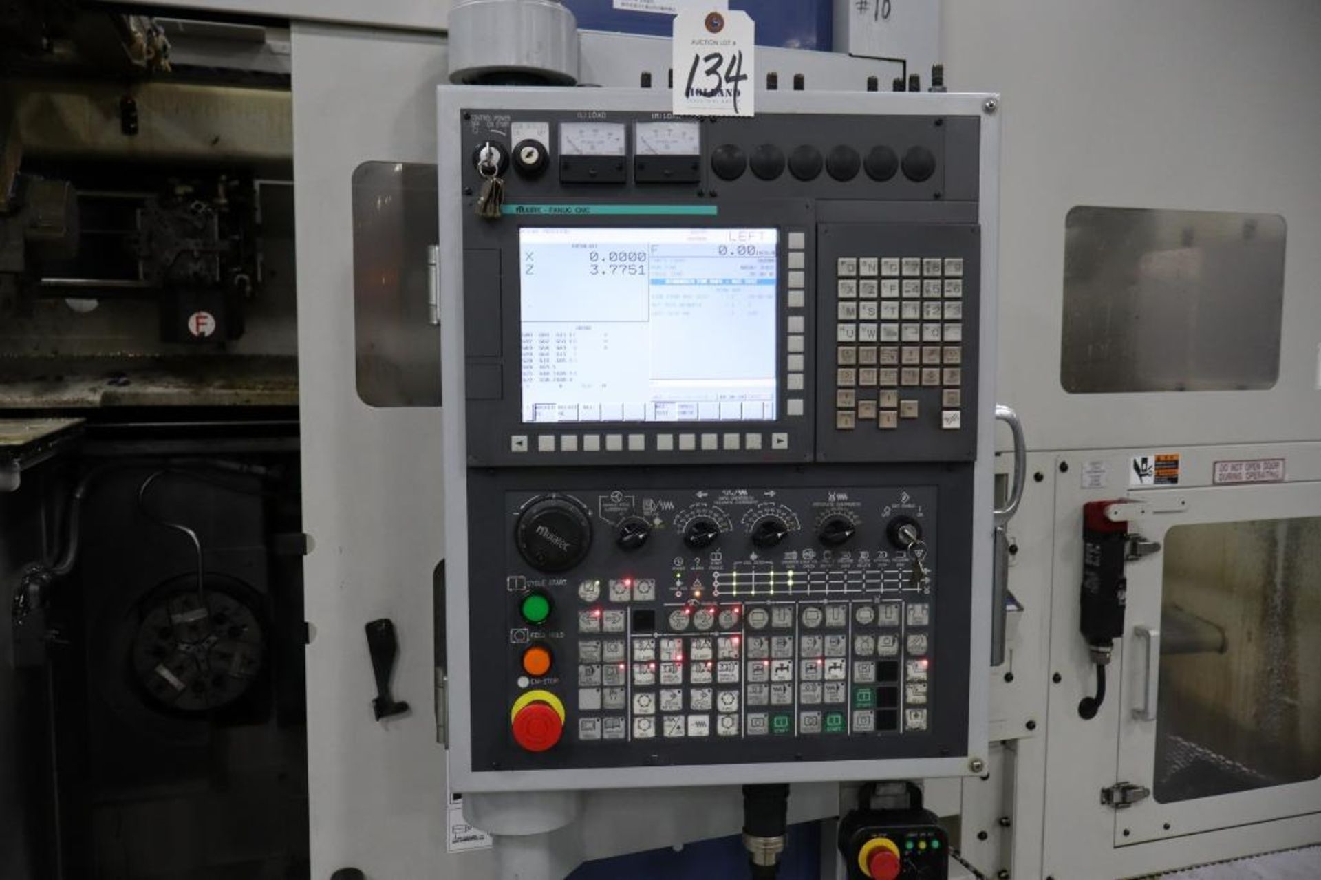 2020 Muratec MW120II Twin Spindle CNC Lathe, S/N 20KX239970001 - Image 3 of 26
