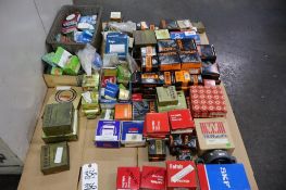 Lot of Assorted Bearings, Timken, Fafnir, SKS