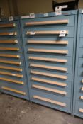 Stanley Vidmar 10-Drawer Cabinet 30