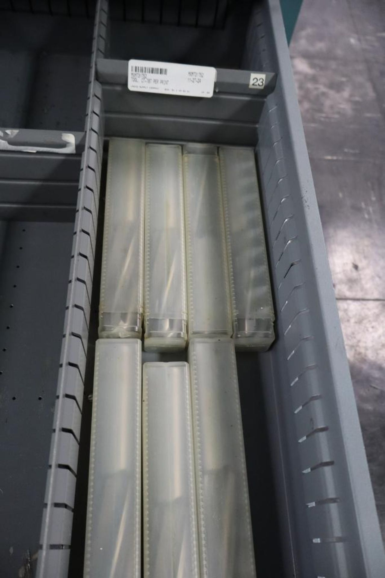 Contents of Cabinet to Include Sandvick Tool Holders and Tools, Kennmetal Tooling,Rool Spring Pins, - Image 9 of 10