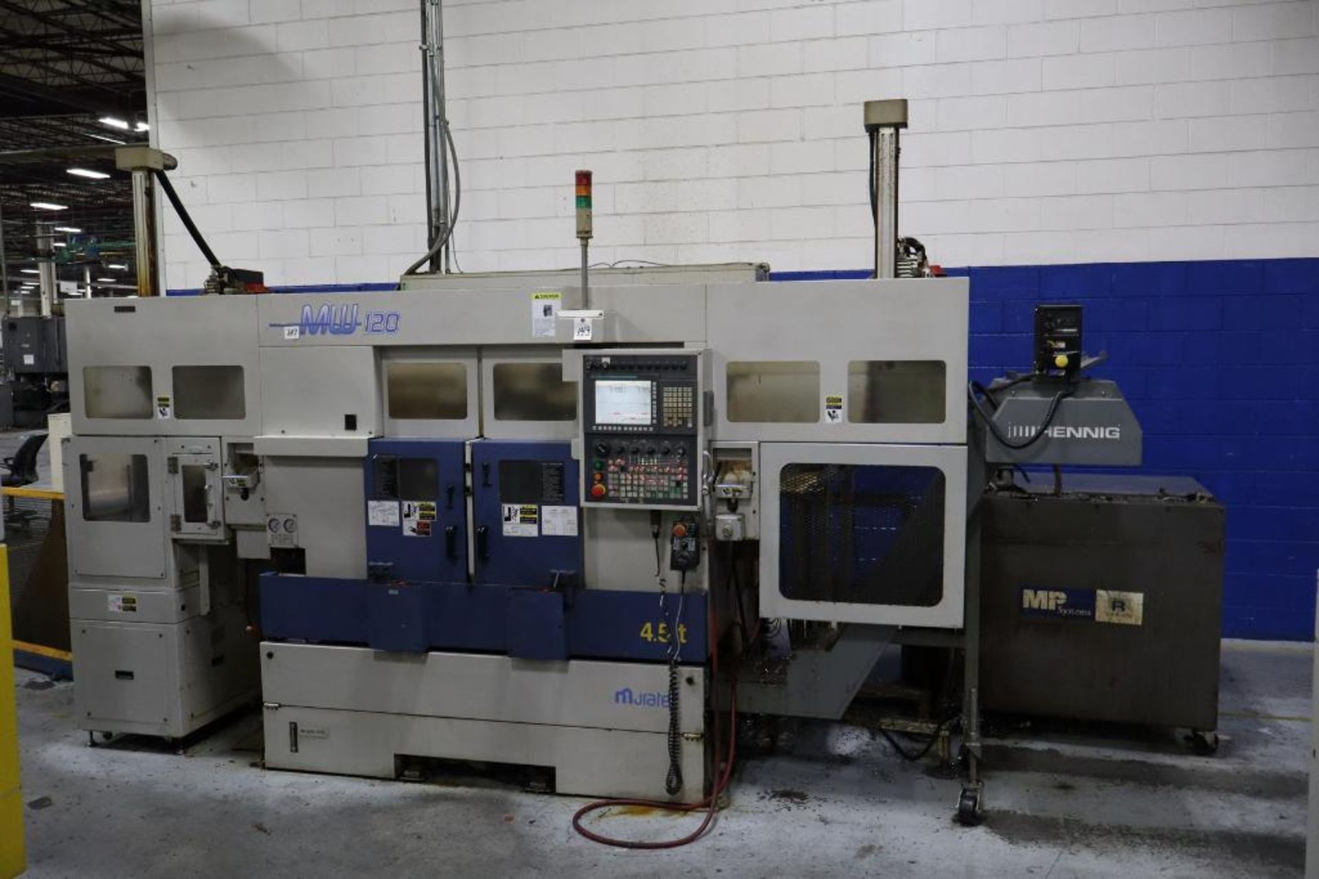 2015 Muratec - Murata MW120II Twin Spindle CNC Lathe, S/N 15KX227490001 - Image 5 of 18