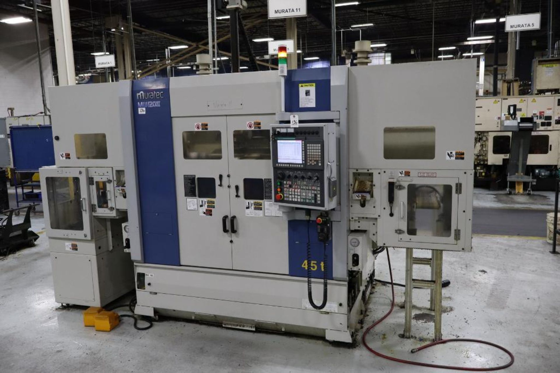 2020 Muratec MW120II Twin Spindle CNC Lathe, S/N 20KX239990001