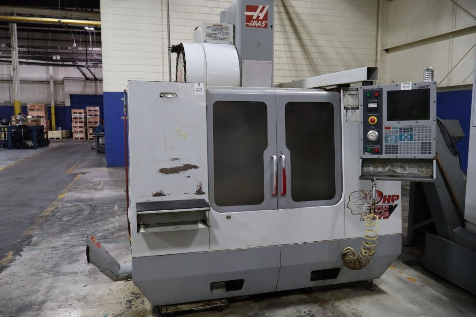 2001 Hass VF2B CNC Vertical Machining Center, S/N 25936