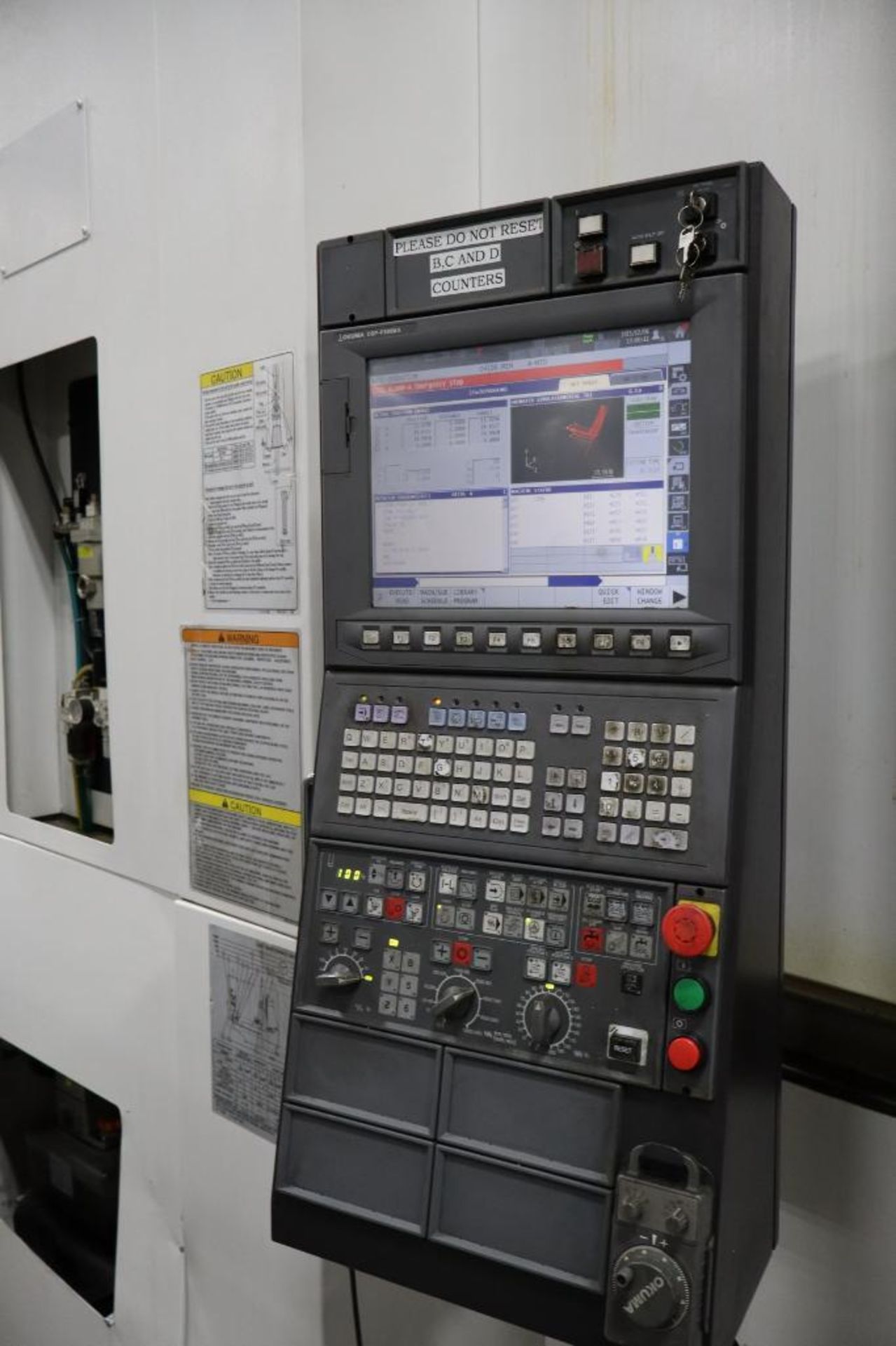 2018 Okuma MB-5000H Horizontal CNC Machining Center, S/N 213985 - Image 3 of 29