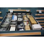 Contents of Cabinet to Include Drill Bushings, Collets, Sandvick and Ingersoll Inserted Drill Bir Ho