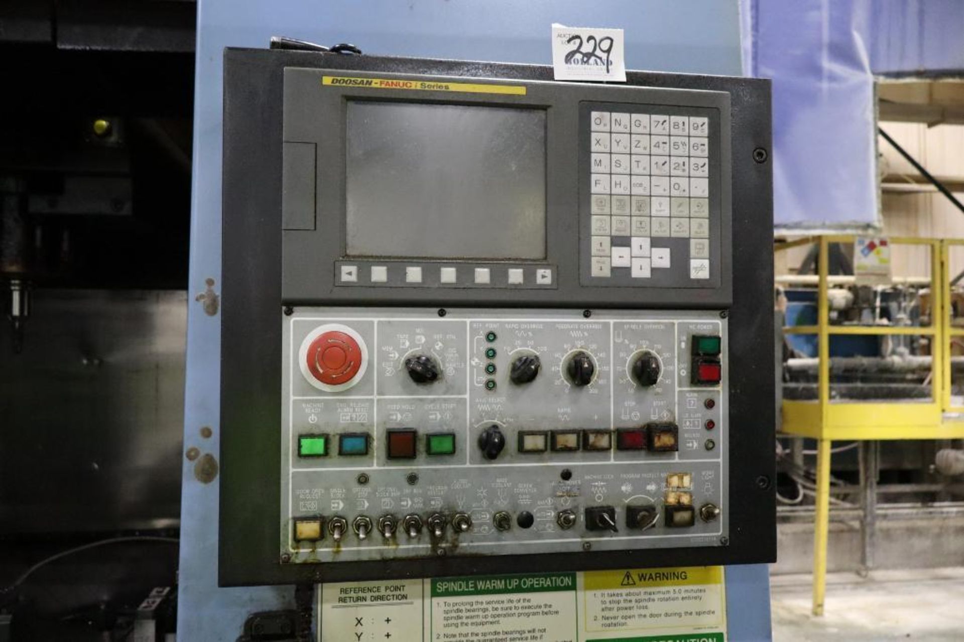 Doosan MV 3016L Vertical CNC Vertical Machining Center S/N NM4101156 - Image 4 of 6