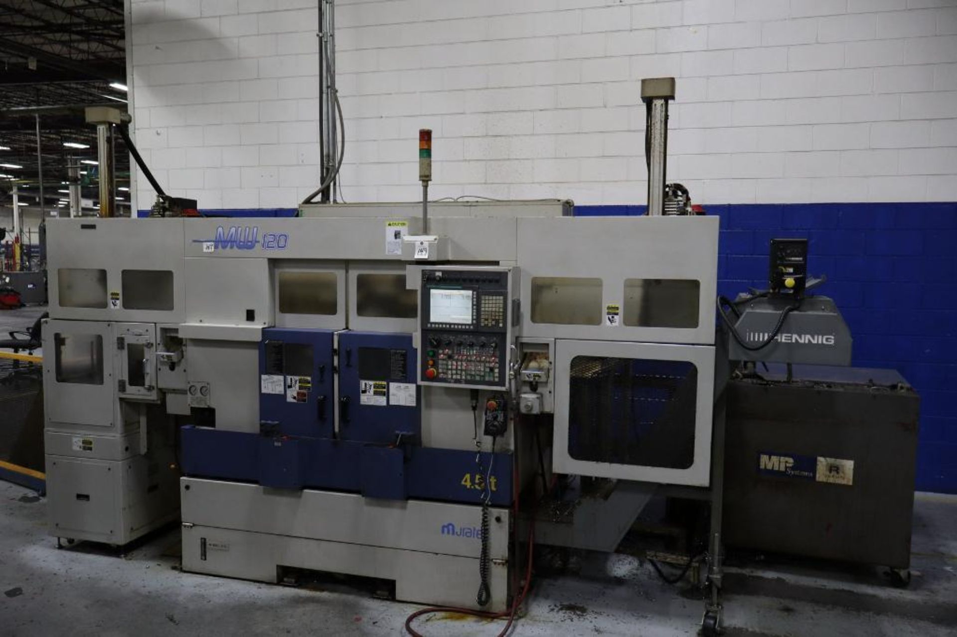 2015 Muratec - Murata MW120II Twin Spindle CNC Lathe, S/N 15KX227490001 - Image 7 of 18