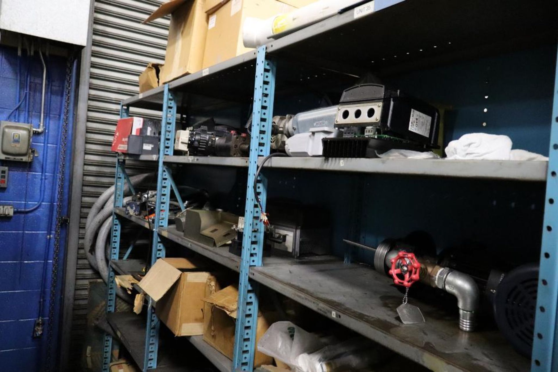 Contents of Machine Repair Tool Crib on (5) Metal Shelving Units - Image 4 of 16