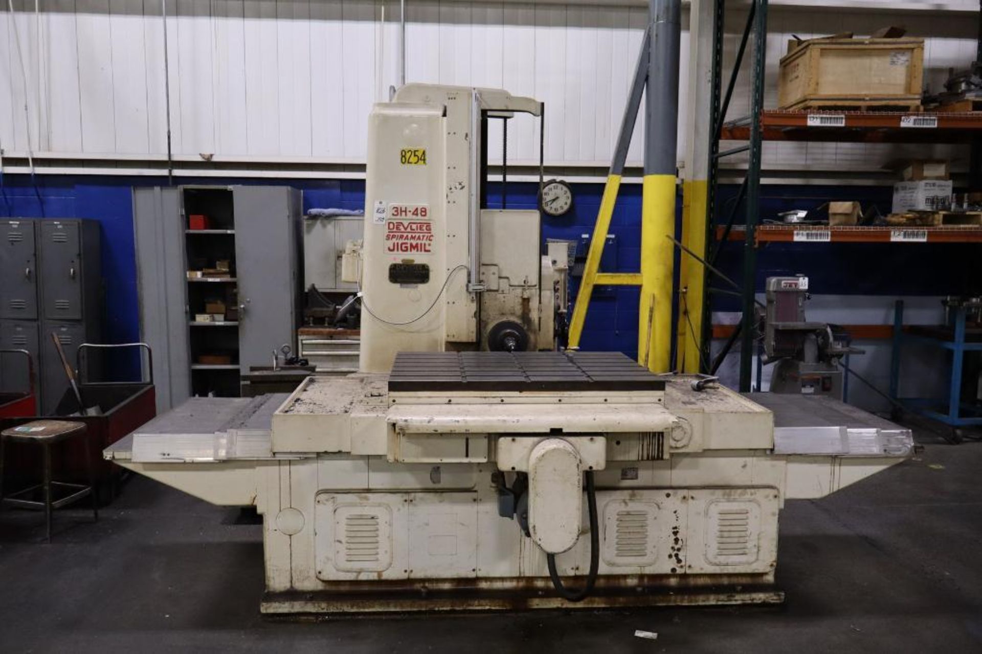 Devlieg 3H-48 Spiramatic Jig Mill S/N 8723 DOM 1966