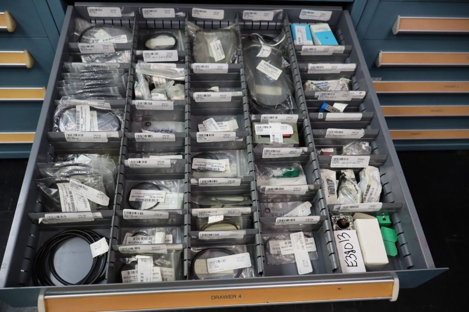 Contents of Cabinet to Include Electrical Relays, Contacts, Start/Stop Buttons - Image 5 of 8