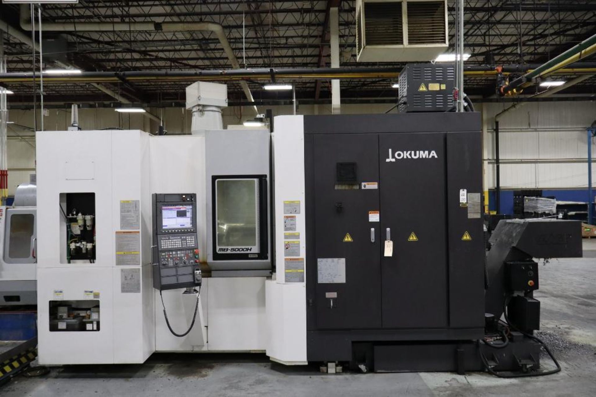 2017 Okuma MB-5000H Horizontal CNC Machining Center, S/N 207916