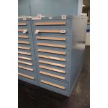 Stanley Vidmar 10-Drawer Cabinet 30" x 30" x 59"H
