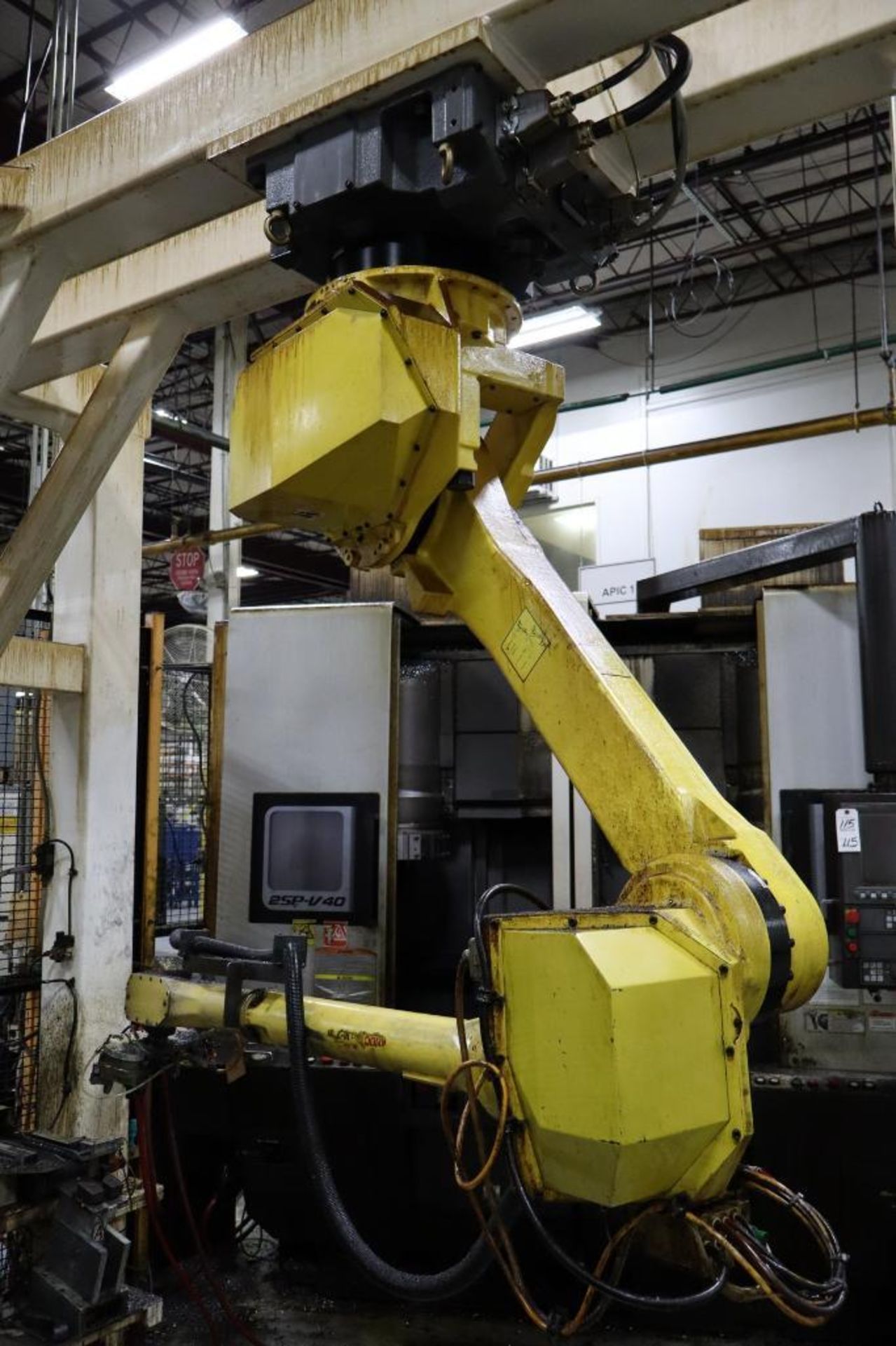 Fanuc M710ic Robot with Fanuc A05B Pendant Control and Gantry Frame, Fanuc Robot Control Cabinet - Image 3 of 5