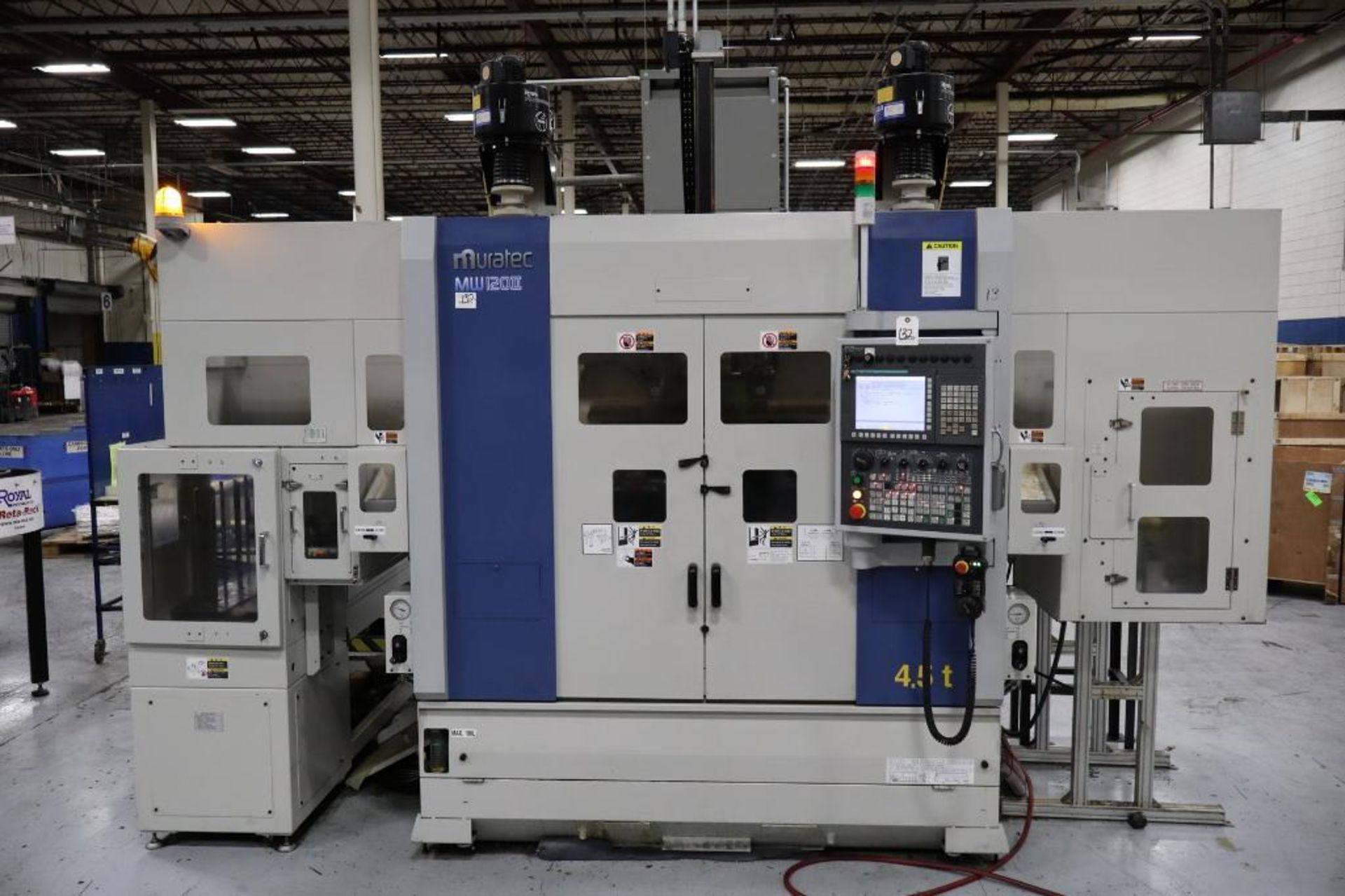 Murata Muratec MW120II Twin Spindle CNC Lathe, S/N 20KX322580001 DOM 2021
