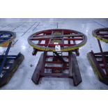 Southworth Spring Actuated Pallet Positioner, 4000 Lb. Capacity, 42" Diameter Carousel