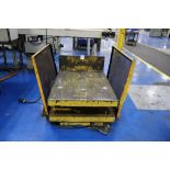 Vestil 4,000 Lb. Capacity Ground Lift Table with Push Button Control