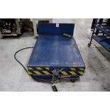 Vestil 4,000 Lb. Capacity Ground Lift Table with Push Button Control