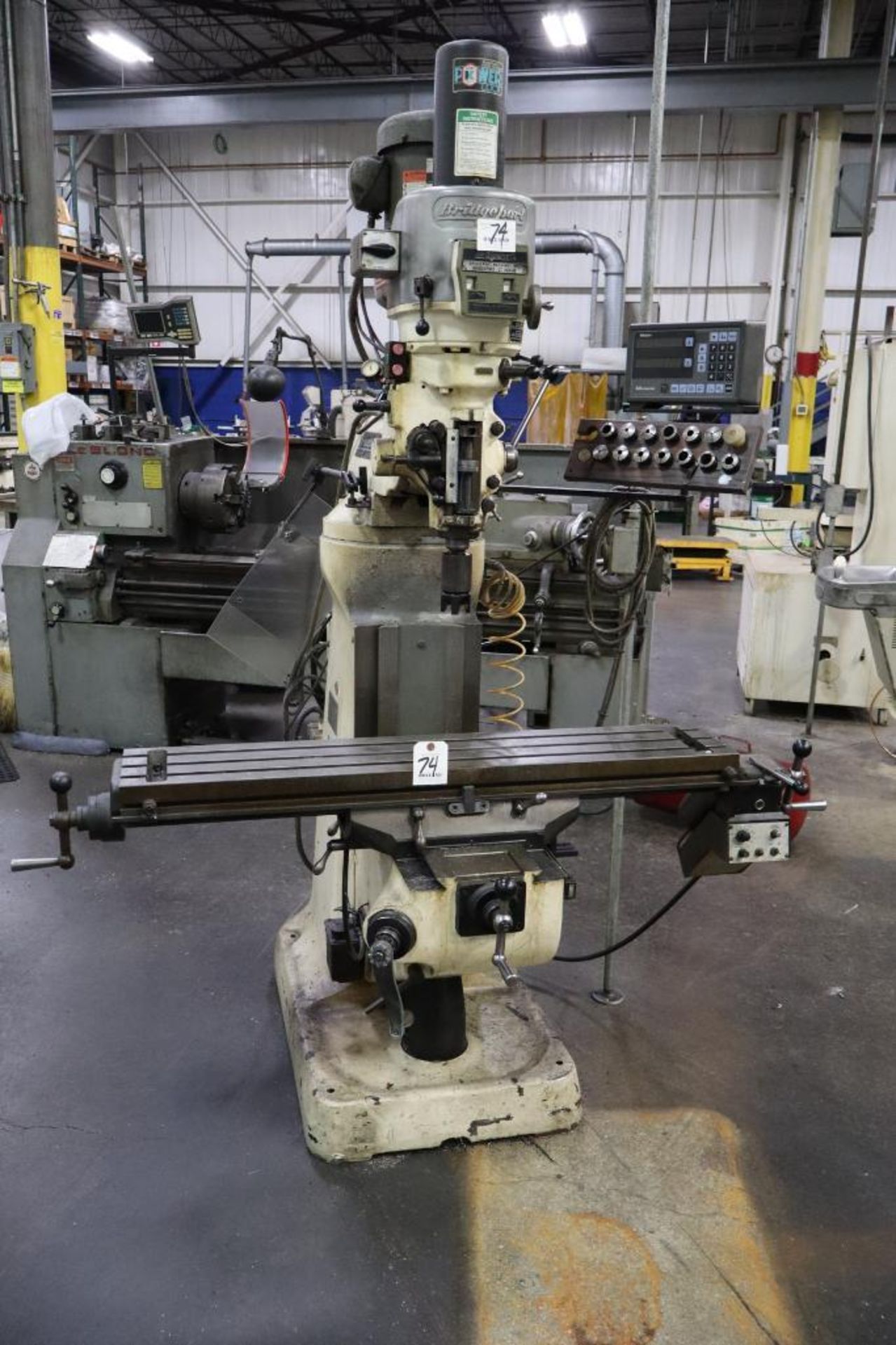 Bridgeport 2 HP Knee Mill S/N 270918