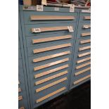 Stanley Vidmar 10-Drawer Cabinet 30" x 30" x 59"H
