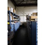 Contents of Machine Repair Upper Tool Crib in (11) Cabinets and Shelves