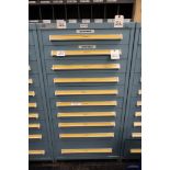 Stanley Vidmar 10-Drawer Cabinet 30" x 30" x 59"H